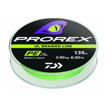 Daiwa Šňůra Prorex UL Finesse Braid 135m 0,6 PE 4,3kg