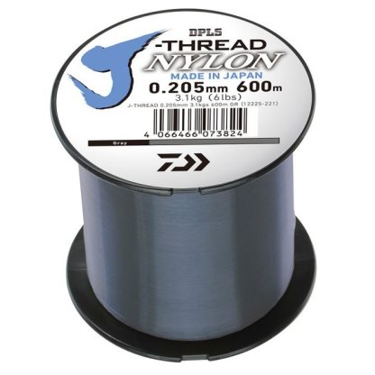 Daiwa Vlasec J-Thread Grey 600m 0,405mm 12,5kg