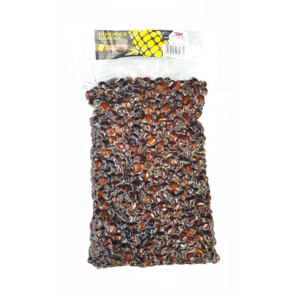DK Fishing vařená kukuřice 1 kg, klobása