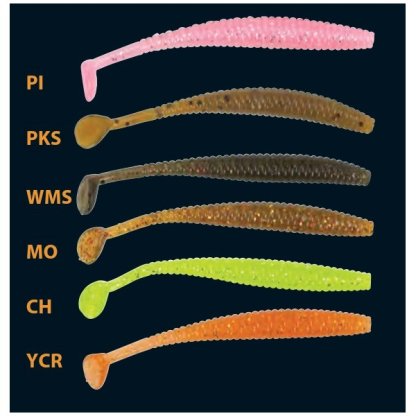 Doiyo nástraha Shaberu Tail 7,6 cm vzor WMS
