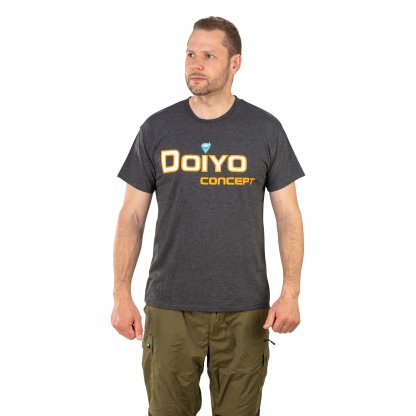 Doiyo tričko Logo šedé L