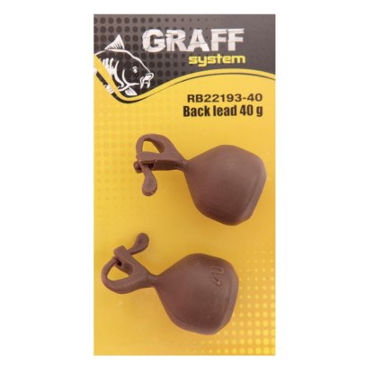 Graff Back Lead 40g Hnědé