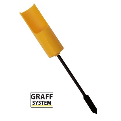 Graff Držák prutu Lux Žlutý
