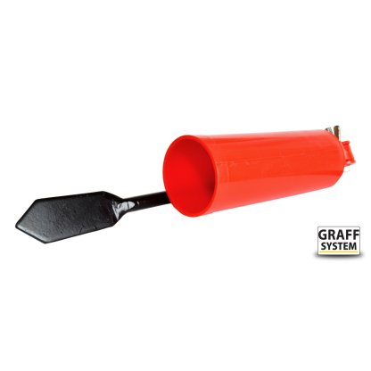 Graff Držák prutu sklopný Červený