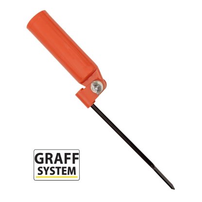 Graff Držák prutu sklopný Oranžový