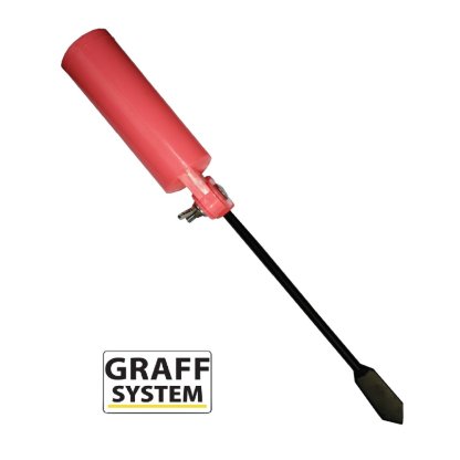 Graff Držák prutu sklopný Růžový