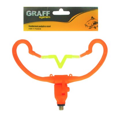 Graff Feederová podpěra V Mini Oranožvá