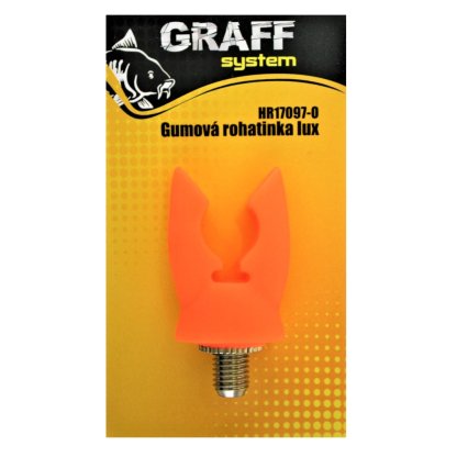 Graff Gumová rohatinka lux Oranžová