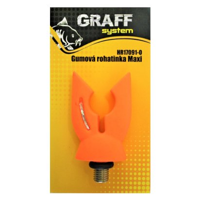 Graff Gumová rohatinka Maxi Oranžová