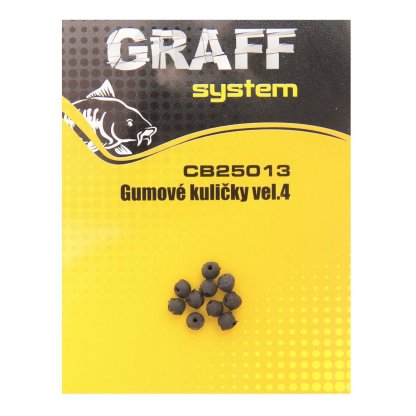 Graff Gumové kuličky Velikost 4 10ks