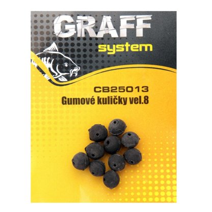 Graff Gumové kuličky Velikost 8 10ks