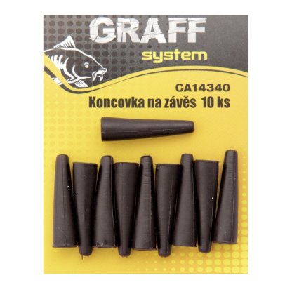 Graff Koncovka na závěs Černá