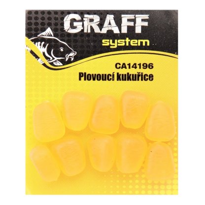 Graff Plovoucí kukuřice žlutá 10ks