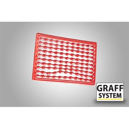 Graff Zarážky Carp silikonová Červená