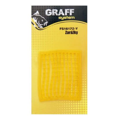 Graff Zarážky Carp silikonová Žlutá