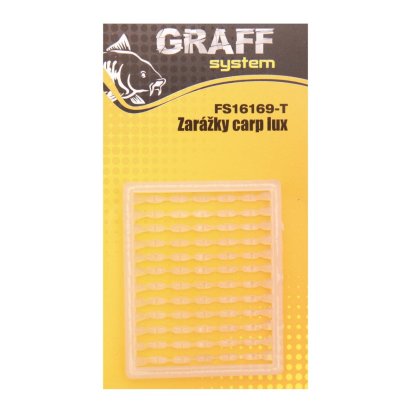 Graff Zarážky na boilie Carp Lux Transparentní
