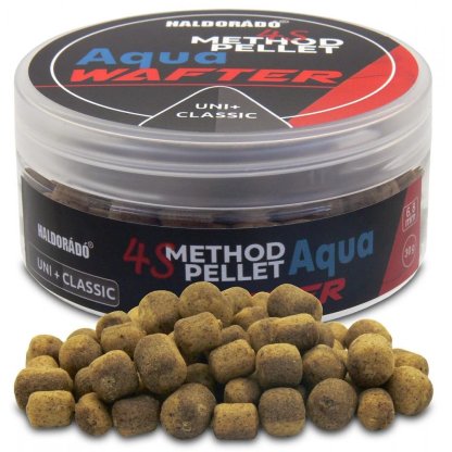 Haldorádó Pelety 4S Method Pellet Aqua Wafters 30g 6+8mm Uni-Classic
