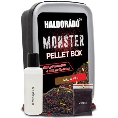Haldorádó Pelety Monster Pellet Box 400g 2mm Játra-Krev