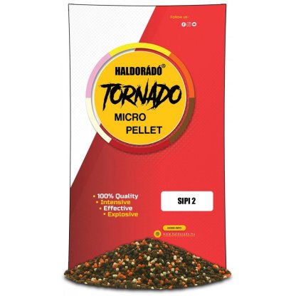Haldorádó Pelety Tornado Micro Pellets 400g 2mm Sipi2 Pomeranč-Skořice