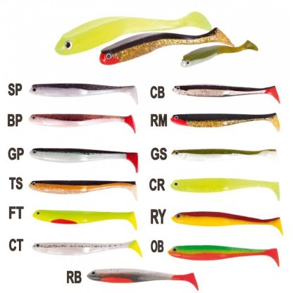 Iron Claw gumová nástraha Slim Jim 16cm vzor PI box 16ks
