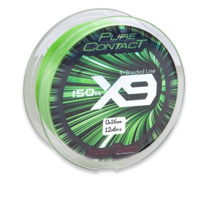 Iron Claw šňůra Pure Contact X9 0,24mm 150m zelená