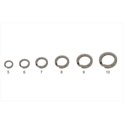 Mistrall pevnostní kroužek Split ring, vel. 9, 70 kg, 10ks/bal