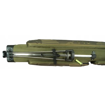 Mistrall pouzdro na pruty se stojanem 3 komory 140cm khaki