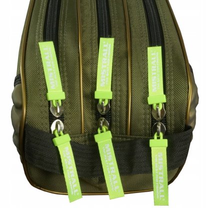 Mistrall pouzdro na pruty se stojanem 3 komory 150cm khaki