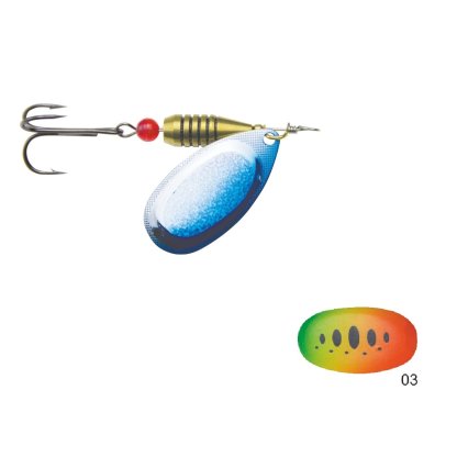 Mistrall rotační třpytka CALIRO vel. 5, 11g, barva 03