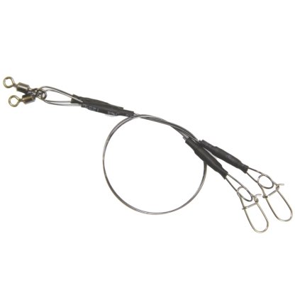 Mistrall titanové lanko pro lov dravců 11kg 15cm 2ks