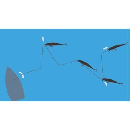 Mistrall wobler Forell Floater 8cm vzor 003