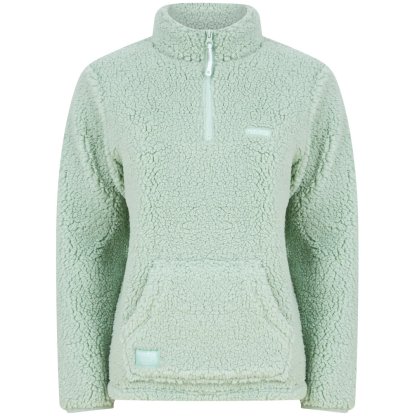 Navitas Dámská mikina Womens Sherpa Pullover Light Green 2XL