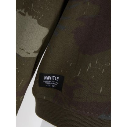 Navitas Dětská mikina Identity Camo Kids Sweatshirt 5-6 let