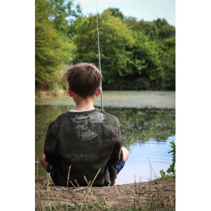 Navitas Dětská mikina Identity Camo Kids Sweatshirt 7-8 let