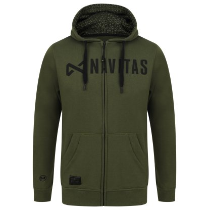 Navitas Mikina CORE Zip Hoody Green L