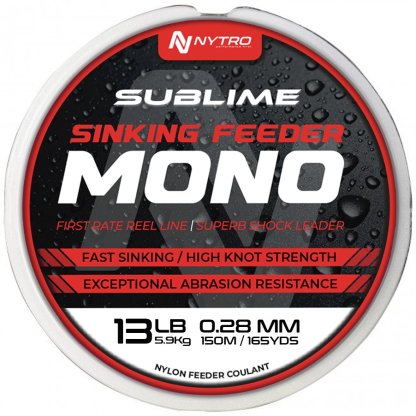 Nytro Vlasec Sublime Sinking Feeder Mono 150m 0,30mm 7,7kg
