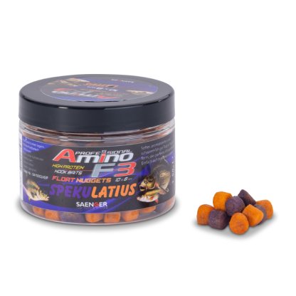 Saenger plovoucí nugetky Amino F-3 8x6mm Spekulatius 50g