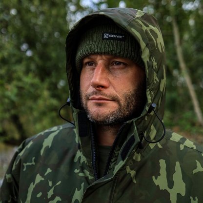 Sonik Bunda Heavy Weight Padded Jacket Camo XL