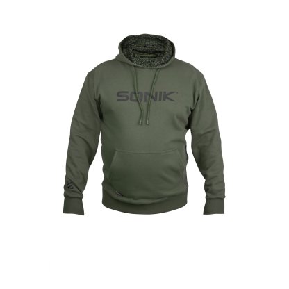 Sonik Mikina Hoody Green XXL