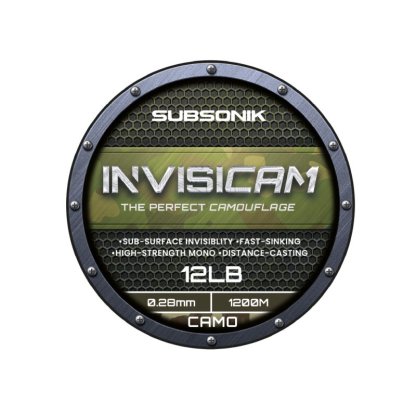 Sonik Vlasec Subsonik Invisicam 1200m 0,41mm 25lb