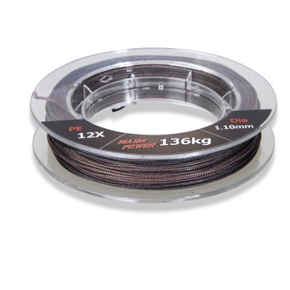 Uni Cat šňůra na návazce Camou X-12 Leader 12X, 1,1 mm, 136 kg, 25 m