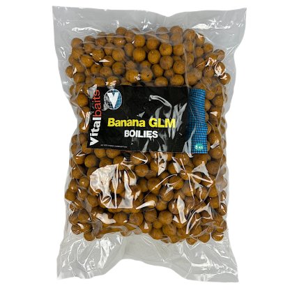 Vitalbaits Boilies Banana GLM 5kg 20mm