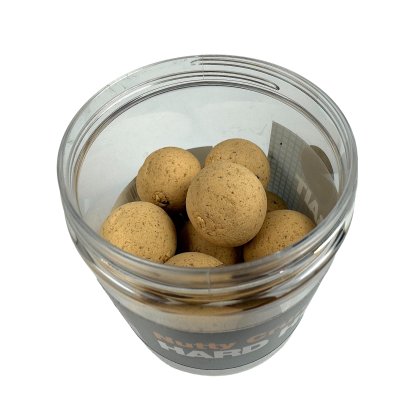 Vitalbaits Boilies Hard Hook Bait Nutty Crunch White 100g 24mm