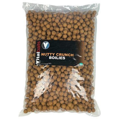 Vitalbaits Boilies Nutty Crunch 5kg 14mm