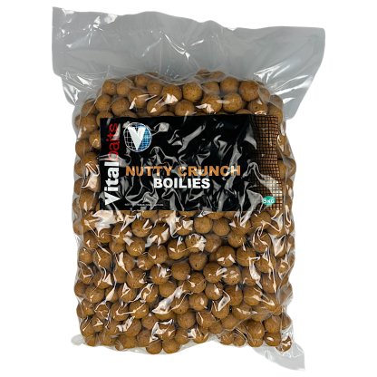 Vitalbaits Boilies Nutty Crunch 5kg 20mm