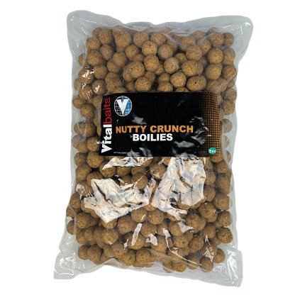 Vitalbaits Boilies Nutty Crunch 5kg 24mm