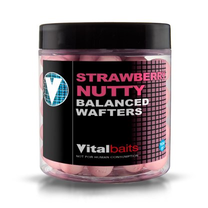 Vitalbaits Wafters Strawberry Nutty 100g 14mm