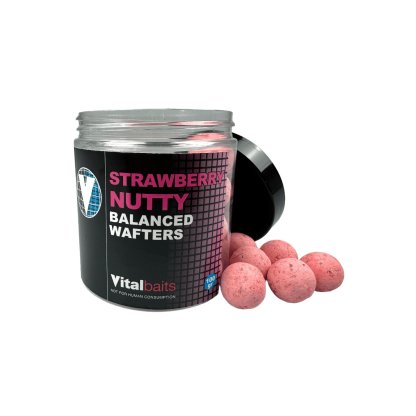 Vitalbaits Wafters Strawberry Nutty 100g 14mm