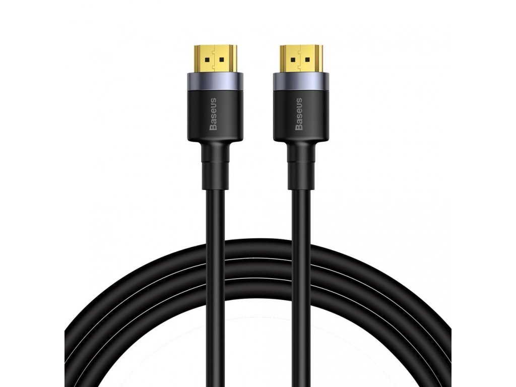 Baseus Cafule kabel HDMI 2.0 kabel 4K 60 Hz 3D 18 Gbps 3 m černý (CADKLF-G01)