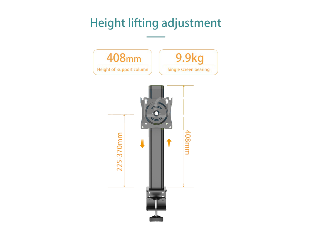 DZ100-J Držák monitoru 17" až 32" nosnost 9 kg